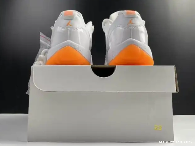 Kicked Out Shoe Store LOW JORDAN AH7860-139 BRIGHT CITRUS 11 RETRO AIR 0624